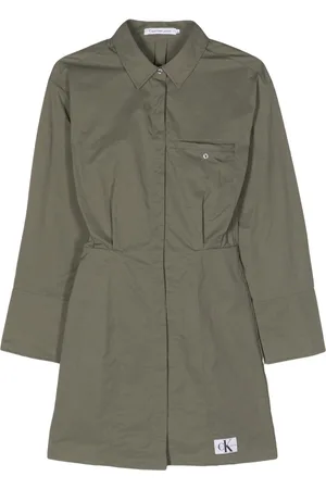 Calvin Klein Long-sleeve shirt dress