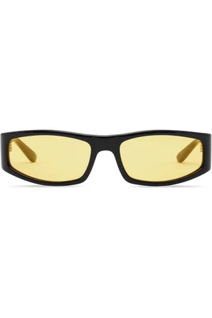 Courrèges Tech rectangle-frame sunglasses