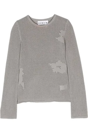 REMAIN Heva crochet-knit jumper