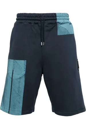 A-cold-wall* Strand colour-block cotton track shorts
