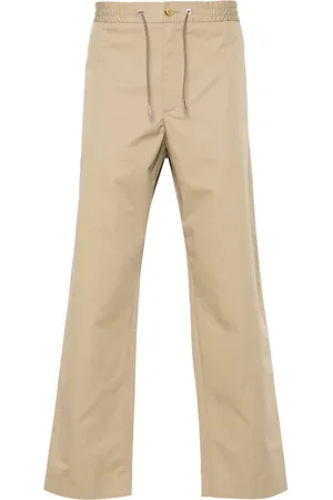 Moncler Logo-appliqué tapered trousers