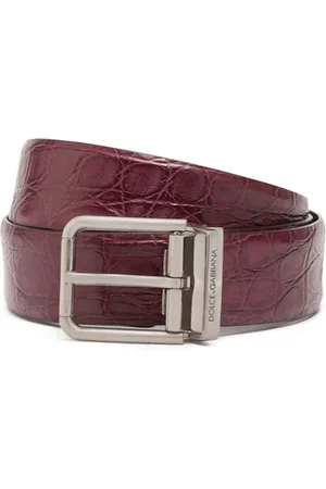 Dolce & Gabbana Buckled leather belt