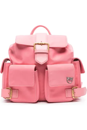 Pinko Pocket logo-plaque backpack