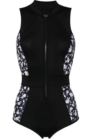 Duskii Tank Spring floral-print swimsuit