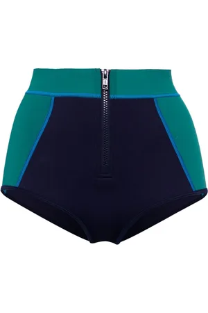 Duskii High-waisted swim shorts