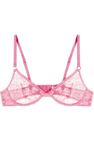 FLEUR DU MAL Le Stretch lace demi bra