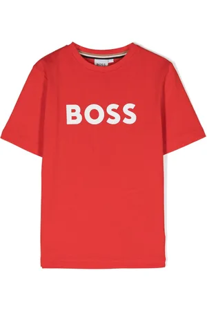 HUGO BOSS Logo-print cotton T-shirt
