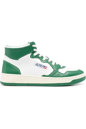 Autry Medalist panelled leather sneakers