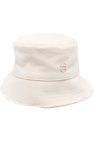 Ruslan Baginskiy Logo-appliqué cotton bucket hat