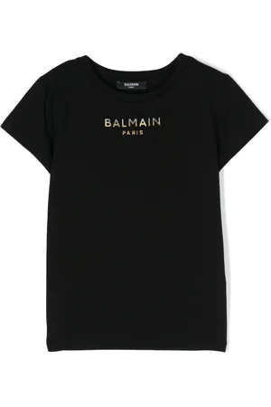 Balmain Appliqué-logo T-shirt
