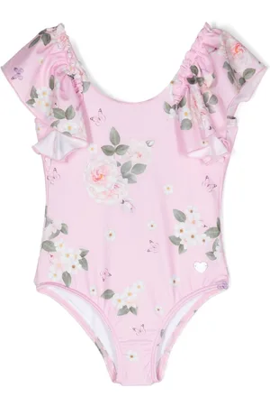 MONNALISA Floral-print swimsuit