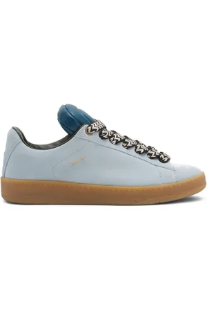 Lanvin X Future Hyper Curb suede sneakers