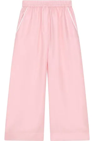 Dolce & Gabbana Wide-leg silk trousers