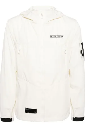 Izzue Zip-up hooded hooded jacket