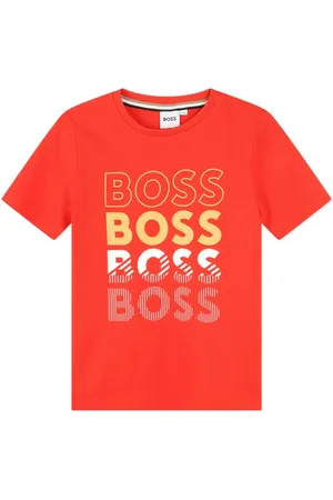 HUGO BOSS Logo-print cotton T-shirt