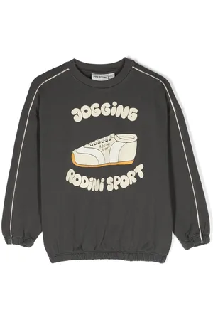 Mini Rodini Graphic-print organic cotton sweatshirt