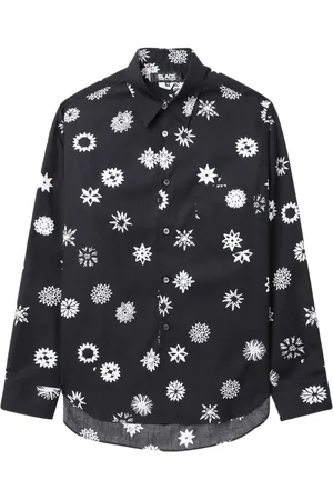 Comme des Garçons Graphic-print cotton shirt