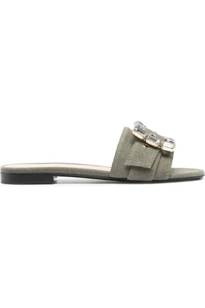 ROBERTO FESTA Fade denim slides