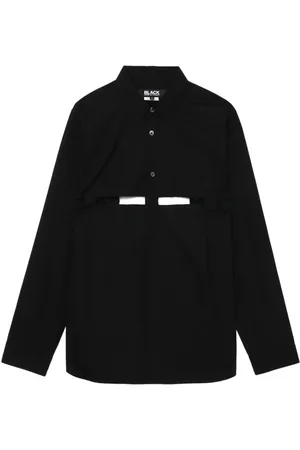 Comme des Garçons Cut-out cotton shirt