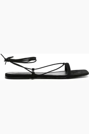 Totême Tie-fastening suede sandals