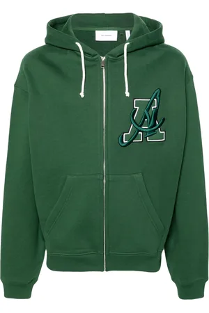 Axel Arigato Hart zip-up cotton hoodie