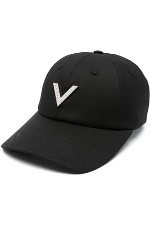 VALENTINO GARAVANI VLogo crystal-embellished cap