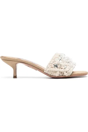 Aquazzura Crystal Cote 50mm sandals