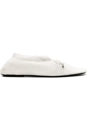 Totême The Knitted ballerina shoes