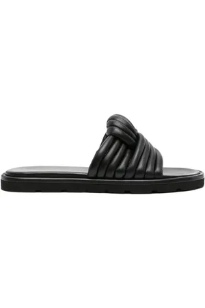 Gianvito Rossi Ottavia leather slides