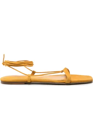 Totême The Tie suede sandals