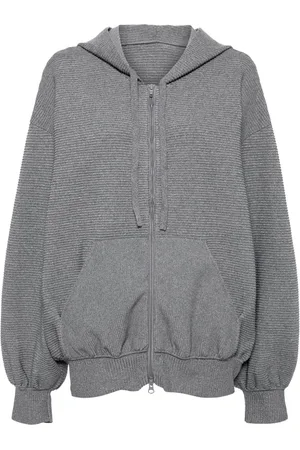 JNBY Knitted hooded cardigan
