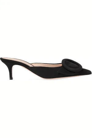 Gianvito Rossi Portofino 55mm suede mules