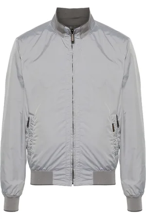 MOORER Long-sleeve bomber jacket