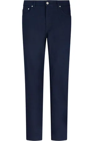 Etro Logo-patch straight-leg jeans