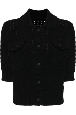JNBY Short-sleeve knitted cardigan