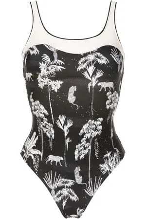Lygia & Nanny Oceanic graphic-print one-piece
