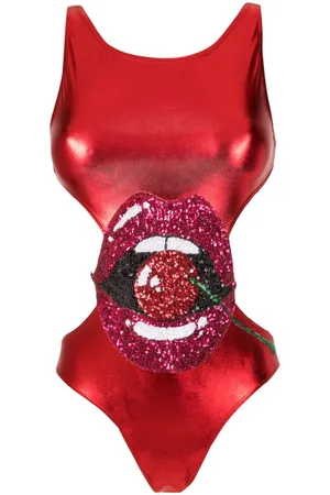 Brigitte Boca sequin-embellished one-piece