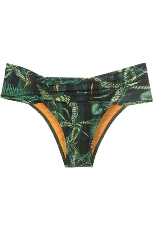 Lygia & Nanny Jasper leaf-print bikini bottoms