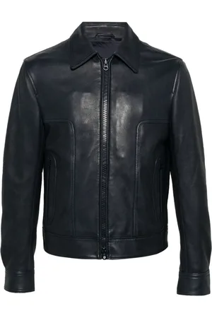 Fursac Long-sleeve leather jacket