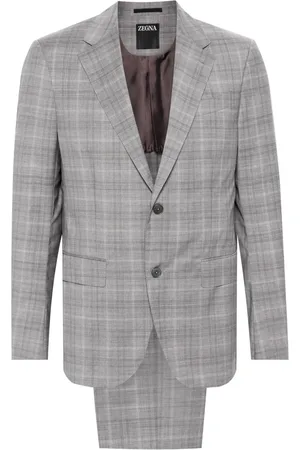 Ermenegildo Zegna Checked single-breasted suit