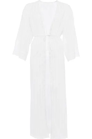 ERES Lactée lace-trim maxi robe