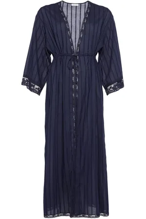 ERES Lactée lace-trim maxi robe