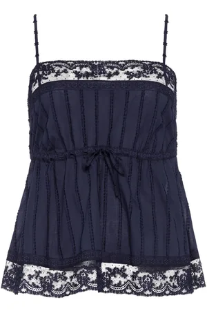 ERES Porcelaine lace-trim camisole