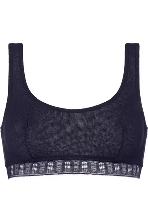 ERES Chiffon crop top bra