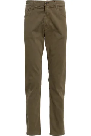 Citizens of Humanity Slim-cut cotton-blend trousers