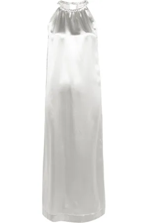 Loulou de Saison Morene metallic maxi dress