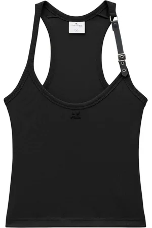 Courrèges Holistic Buckle 90s tank top