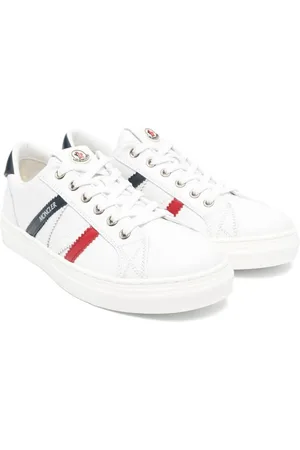 Moncler Logo-print leather sneakers