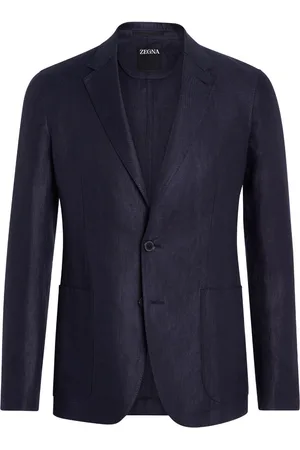 Ermenegildo Zegna Pure Linen single-breasted jacket
