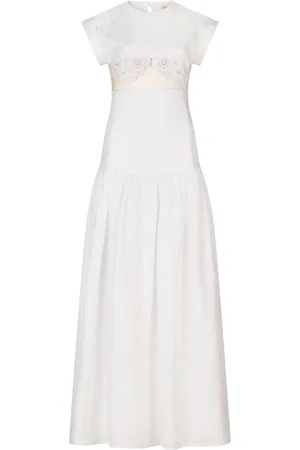 Silvia Tcherassi Hanane linen maxi dress